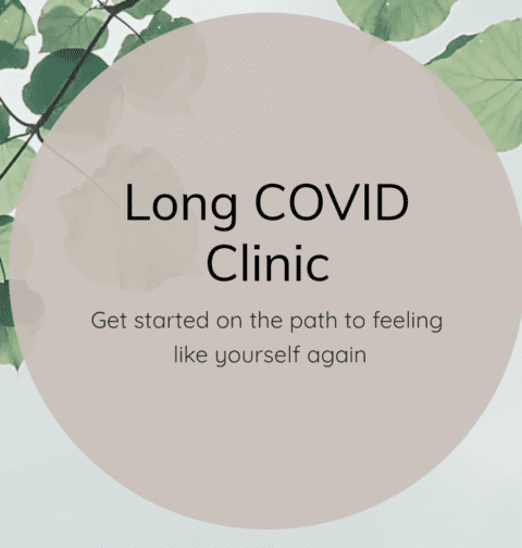 Snip of Clinic Nineteen's homepage